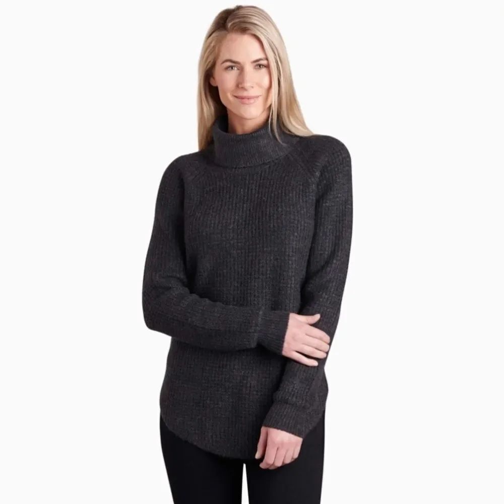 Kuhl Sienna Cowlneck Sweater Dark Gray